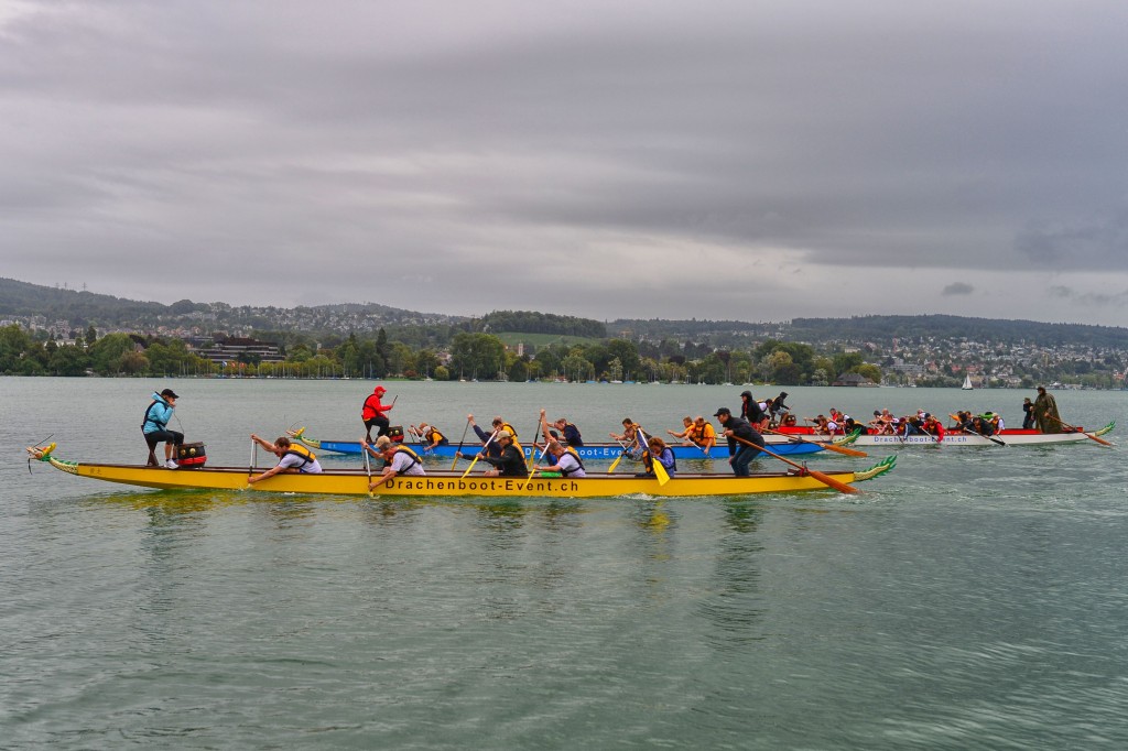 INSEAD Team in Yellow Boat
