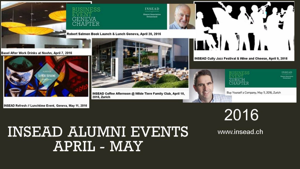 Upcoming Events Apr May